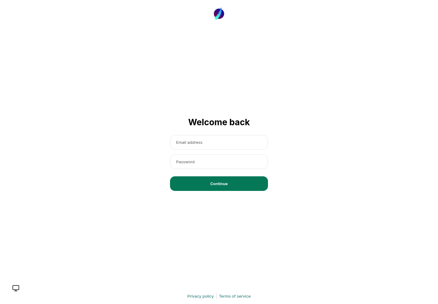 Protected LibreChat administrator sign-in